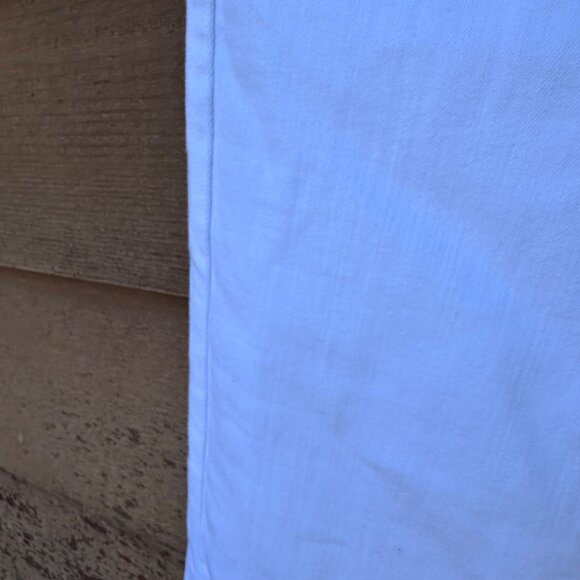 Just Black Denim White Frayed Hem Womens Jeans Size 25 Made In USA - Picture 6 of 13